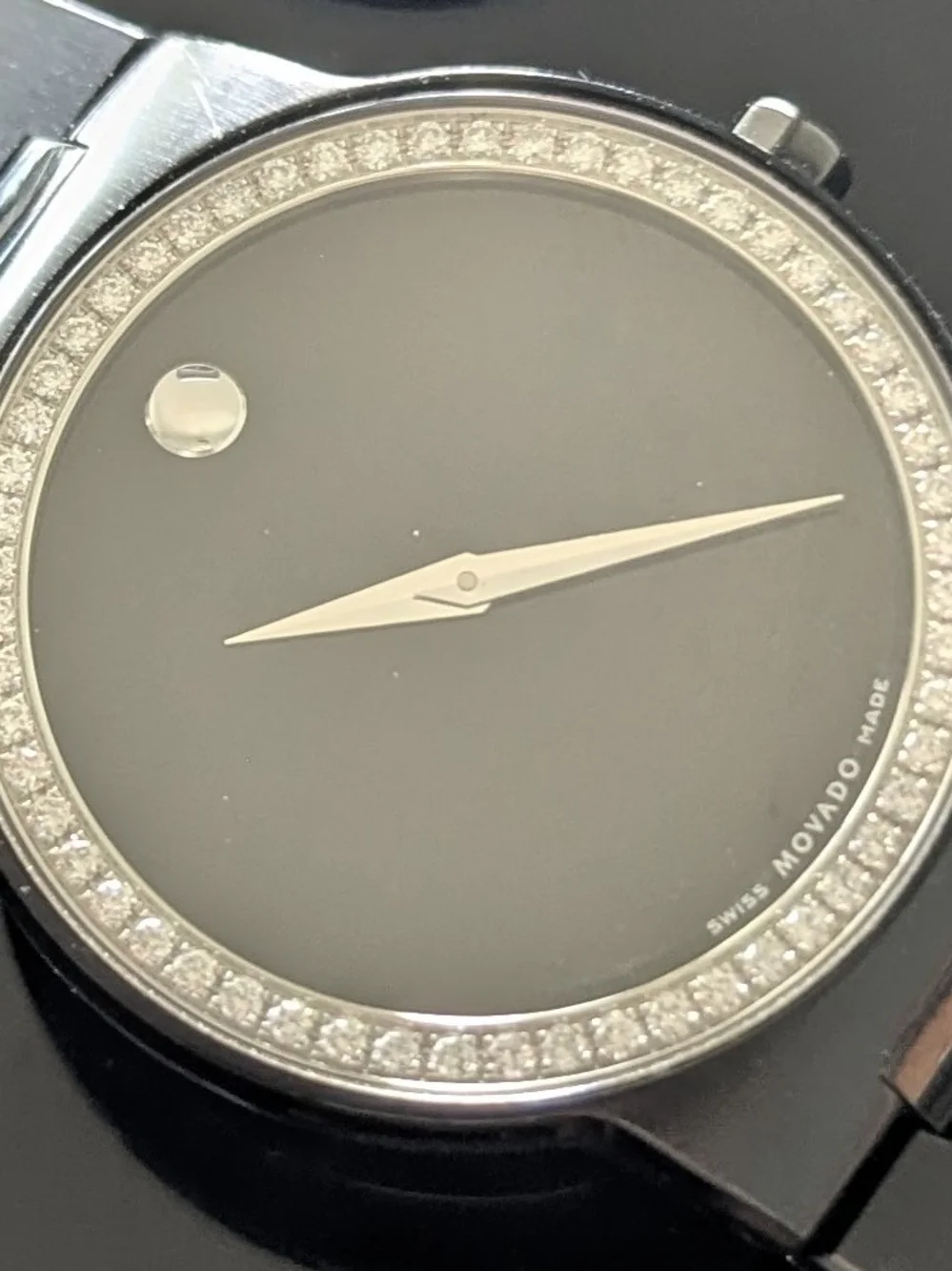 Movado Watch Mens DIAMOND SAFIRO
